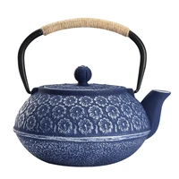 japanese style cast iron kettle boiling water tea boiling water iron tea pot household cross border tea set with strainer