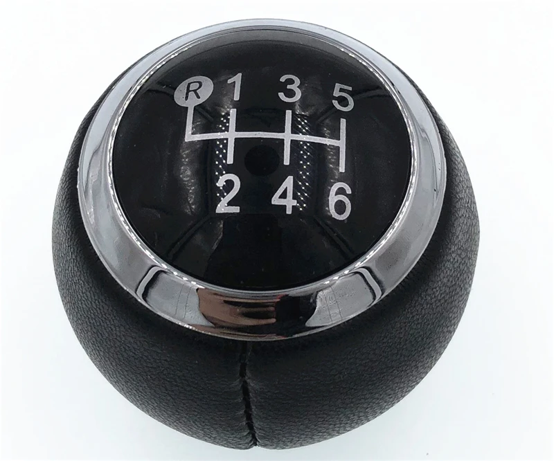 Новый 6 Скорость черный серебристый цвет из искусственной кожи MT Шестерни