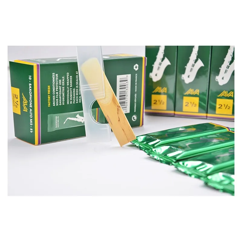 Французский Vandoren зеленая коробка Java bB bE alto тенор сопрано саксофон тростники |