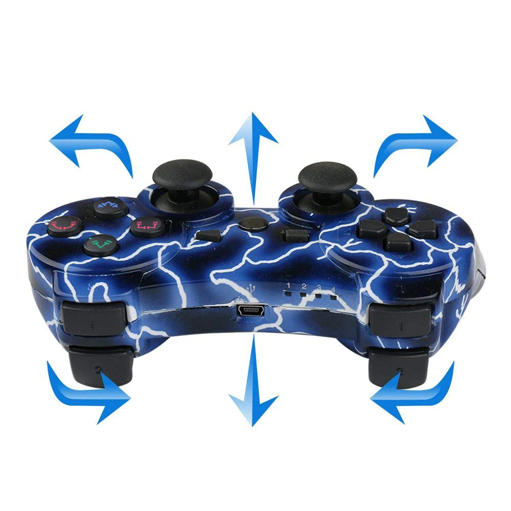 K ISHAKO беспроводной/проводной для PS3 контроллер геймпад Playstation3 двойной шок USB