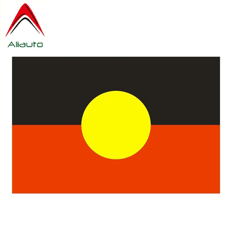Aliauto креативные автомобильные стикеры аксессуары Австралия Aborigines флаг ПВХ