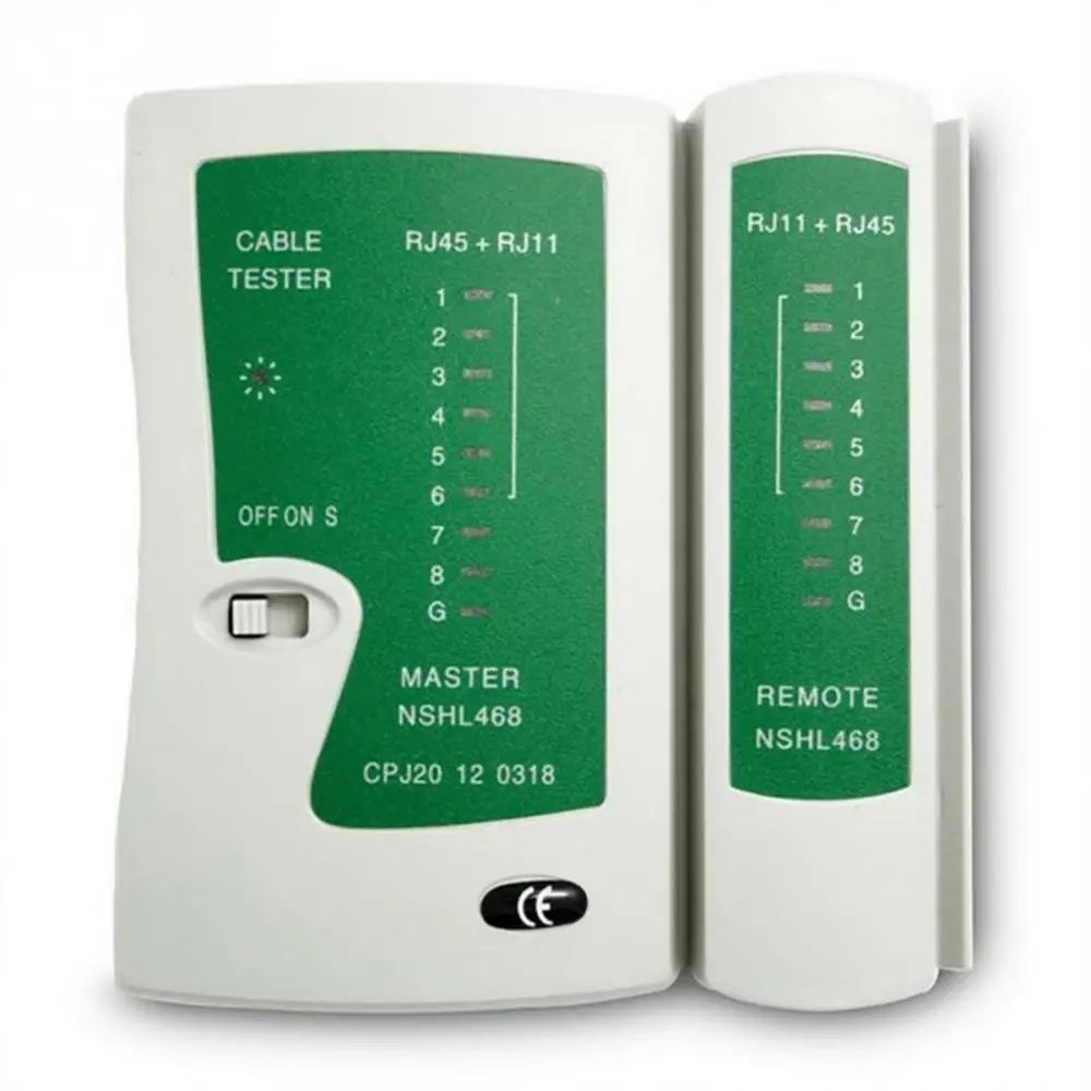 Professional Network Cable Tester RJ45 RJ11 RJ12 CAT5 UTP LAN Detector Remote Test Tools Networking | Компьютеры и офис