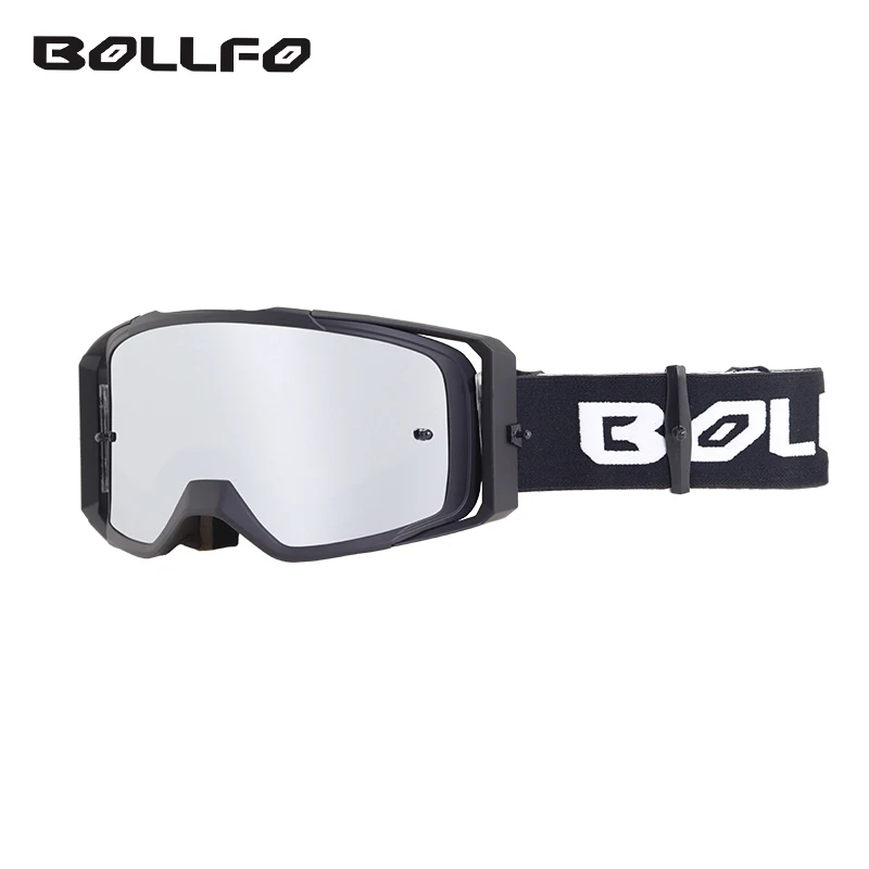 

BOLLFO Brand Motocross Goggles Moto Glasses UV Protection Windproof Riding Dirt Bike Goggle MX ATV Off Road Ski Motorcycle Gafas