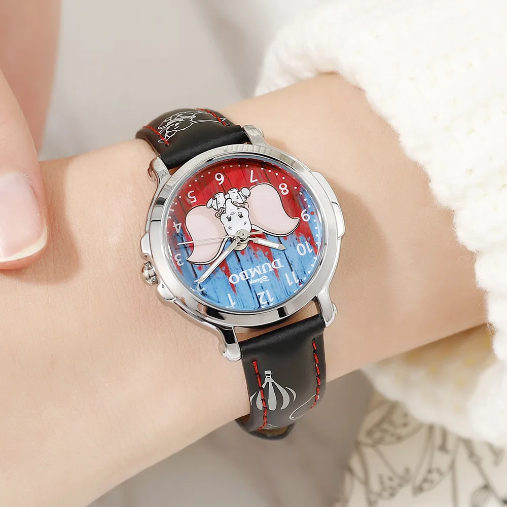Оригинальные детские часы серии Disney с украшениями для девочек кварцевые детей