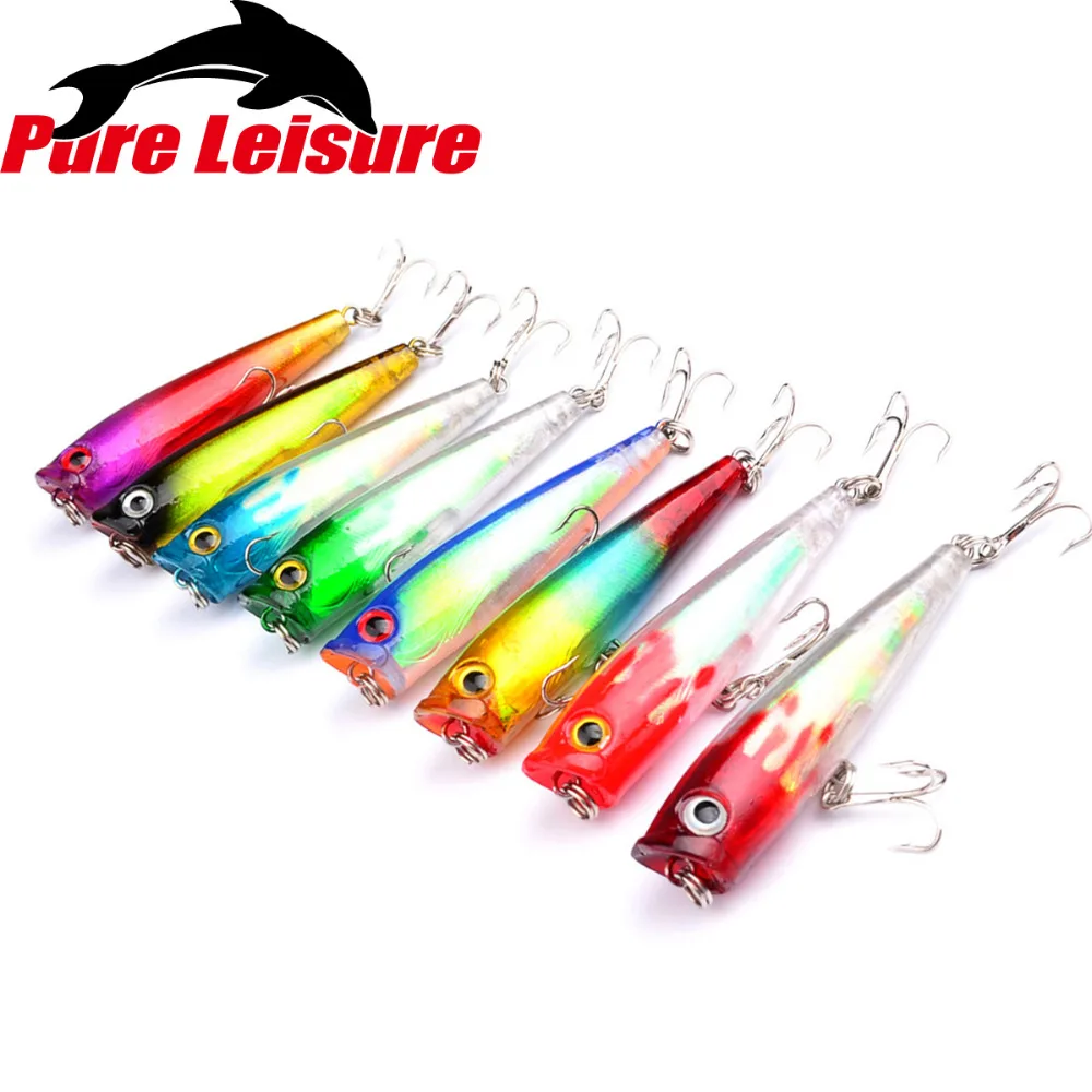 PureLeisure Pescar 6 5 см рыболовные приманки 8 шт./лот Souple Wlure Ryby кормушки Leurre Brochet | Спорт и