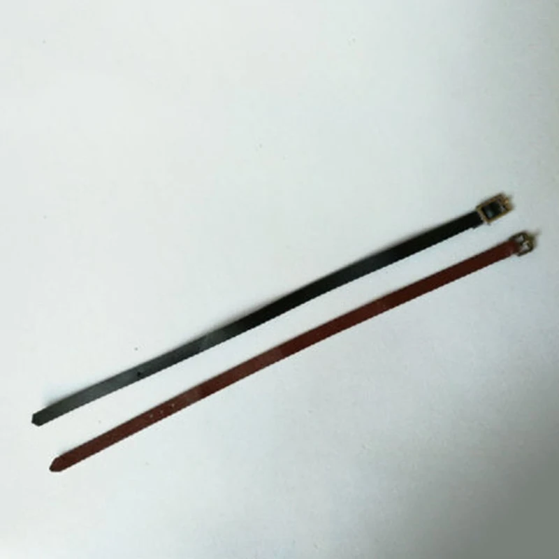 

1:6 Scale Leather Belt Model black/brown Color Belt Fit For 12'' female/male Action Figure Accessory