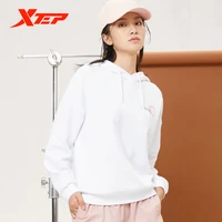 xtep sports sweatshirt atumn winter 2020 new arrival womens trend loose hoodie casual top 880328050032