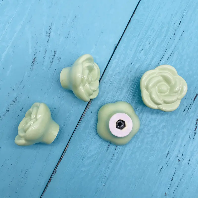 8x зеленый темно розовый шкаф ручки двери ящик комод Шкаф Потяните и Кухня