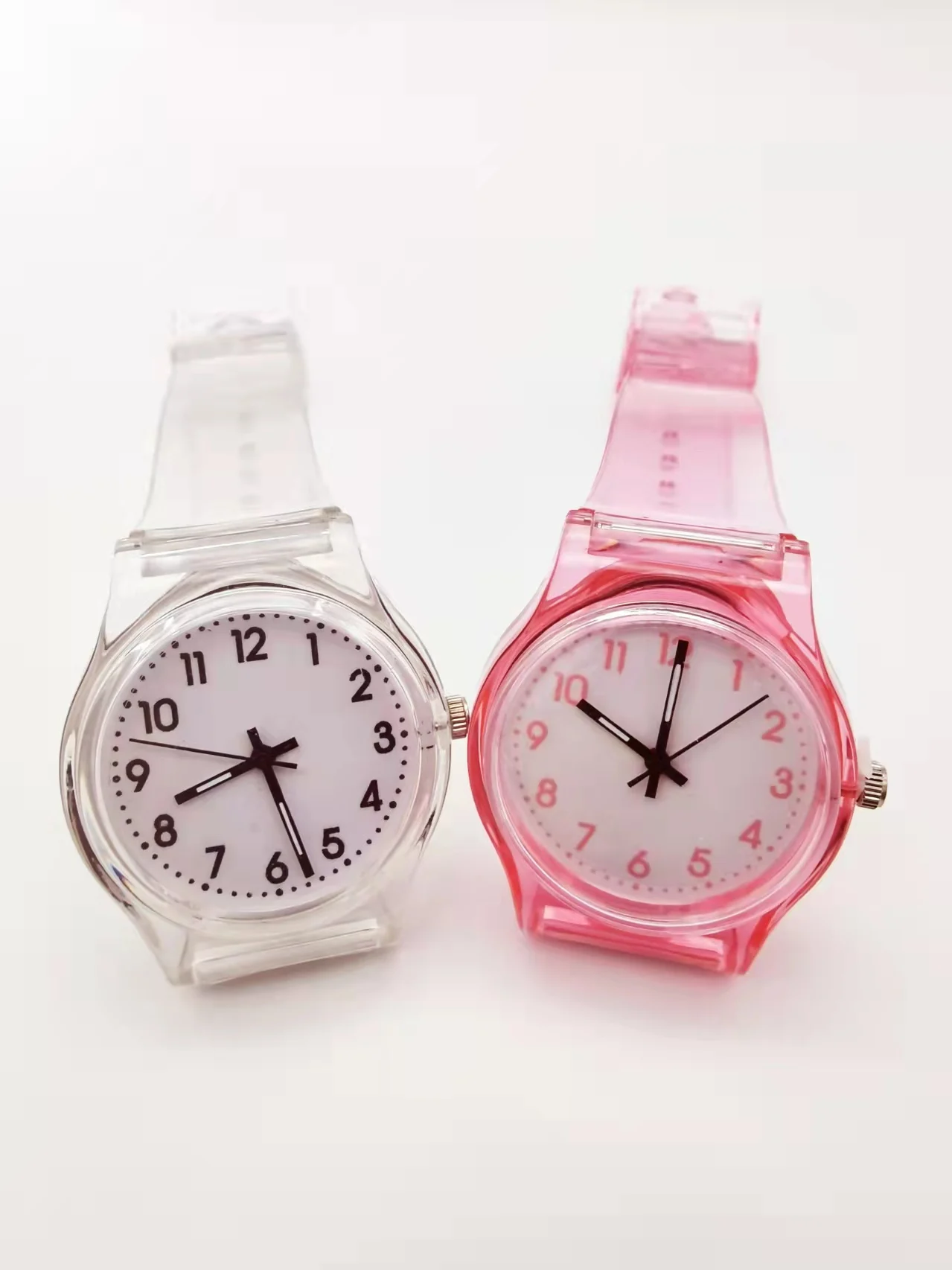 

Waterproof Children Watch Fashion Minimalist Transparent Watches Jelly Kids Boys Girls Wristwatches Clock Relogio Montre Enfant