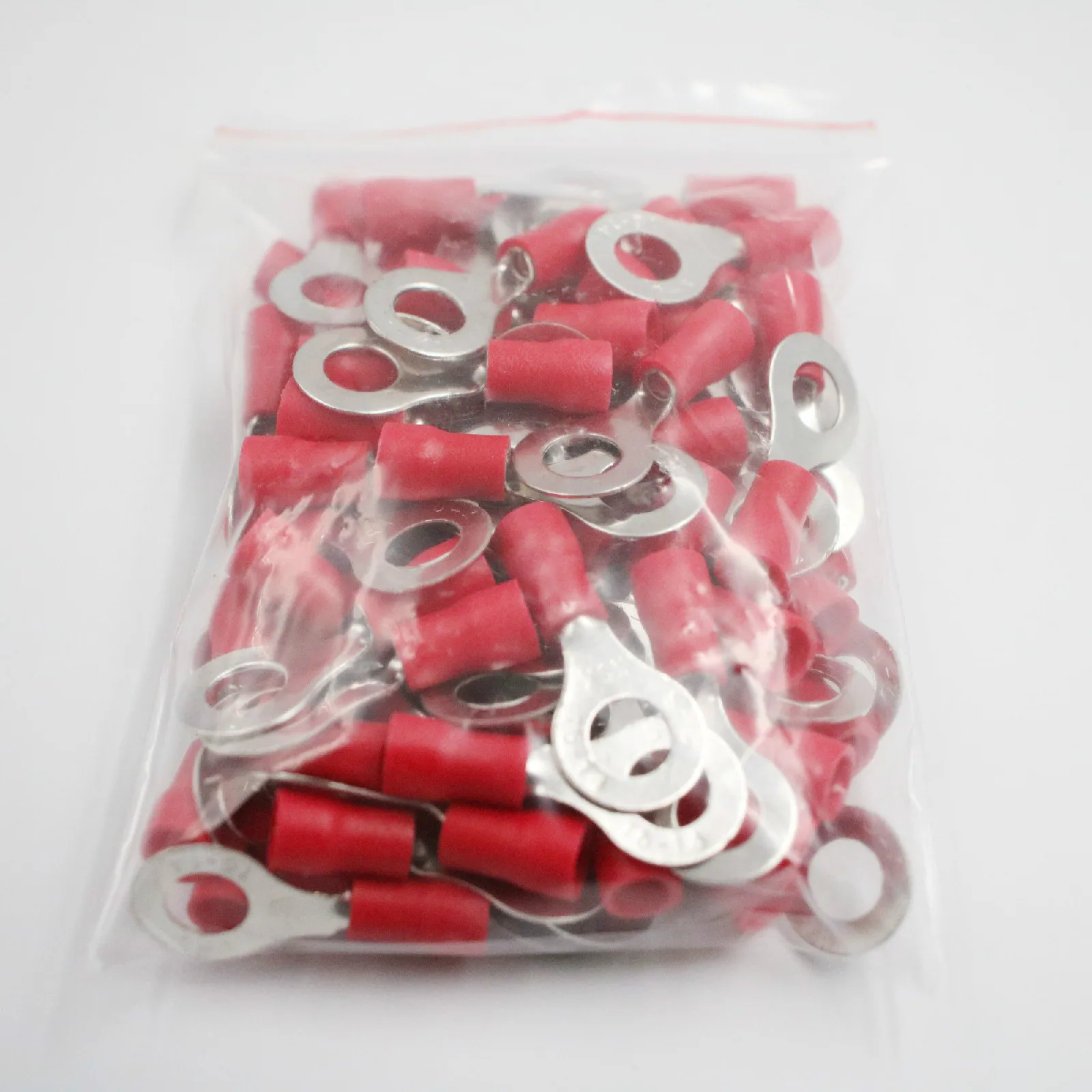 RV1.25 6 Красный 22 16 AWG 0 5 1.5mm2 изолированный Кольцевой зажим Соединительный кабель с