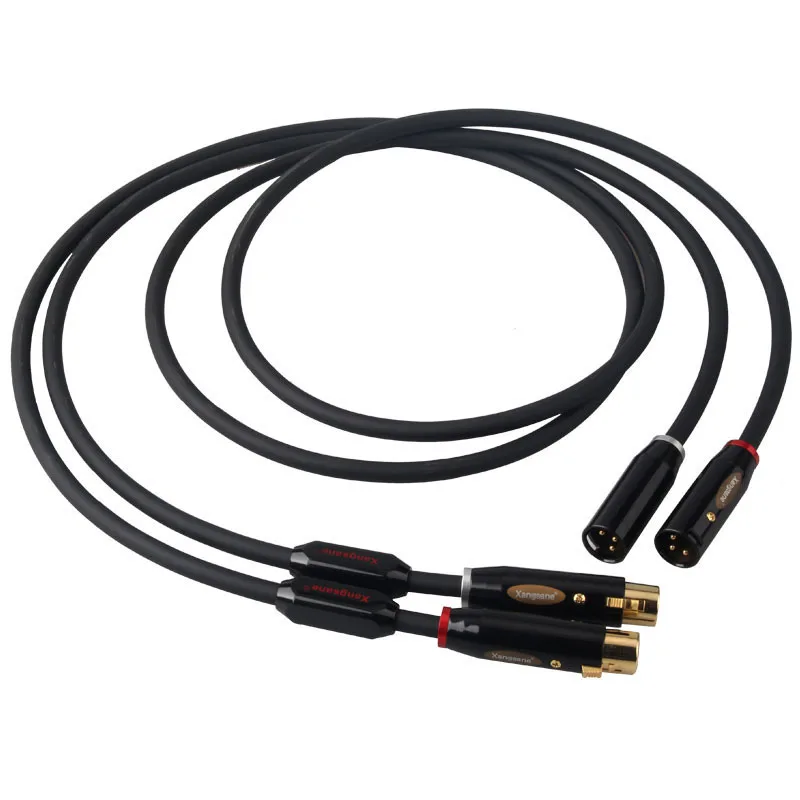 Hi-end XLR кабель медный Hi-Fi аудио Балансирующий 3Pin кабели мама-папа | Электроника