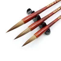 wooden writing brushes wolf hair traditional chinese calligraphy painting practice festival couplets regular script art supplies