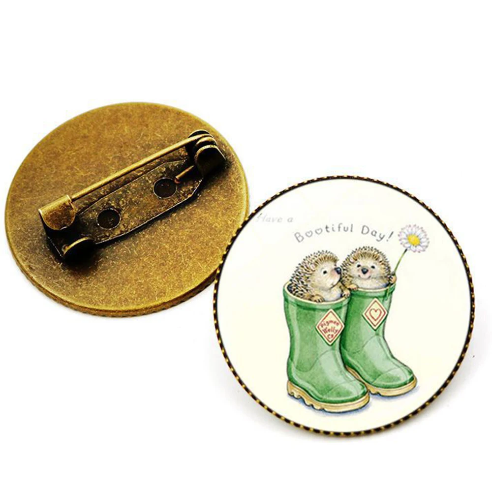 1 шт. брошь в виде ежа | Дом и сад