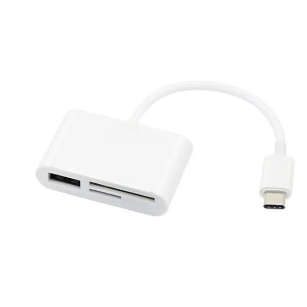 

Reader USB C Card Reader 3 In 1 USB 2.0 TF Mirco Memory Card Memory Card Reader Type C OTG Flash Drive Cardreader Adapter