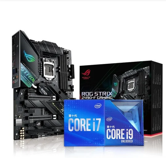

ASUS ROG STRIX Z490-F GAMING motherboard +I9-10900K/I7-10700K kit