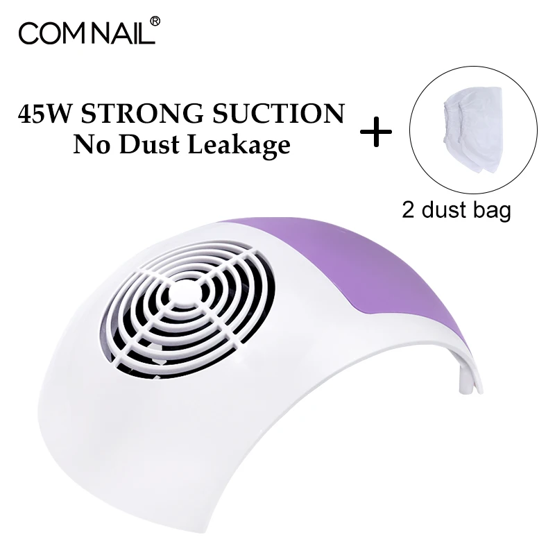 45 Вт Мощный пылеуловитель для ногтей Регулируемый пылевсасывающий вентилятор