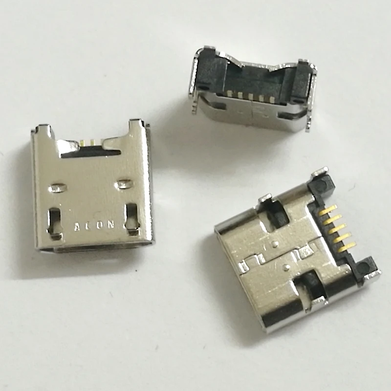 100 шт. 5-контактный разъем Mini Micro USB для планшетного ПК Acer Iconia Tab B1-A71 A200 запасные