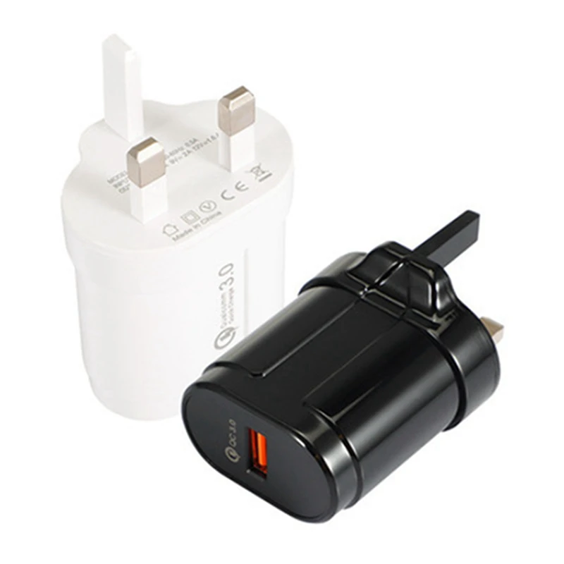 18W USB Charger Quick charge 3.0 4.0 For iPhone 12 pro 11Max Xiaomi Samsung Huawei Fast Charging Wall Phone Chargers | Мобильные