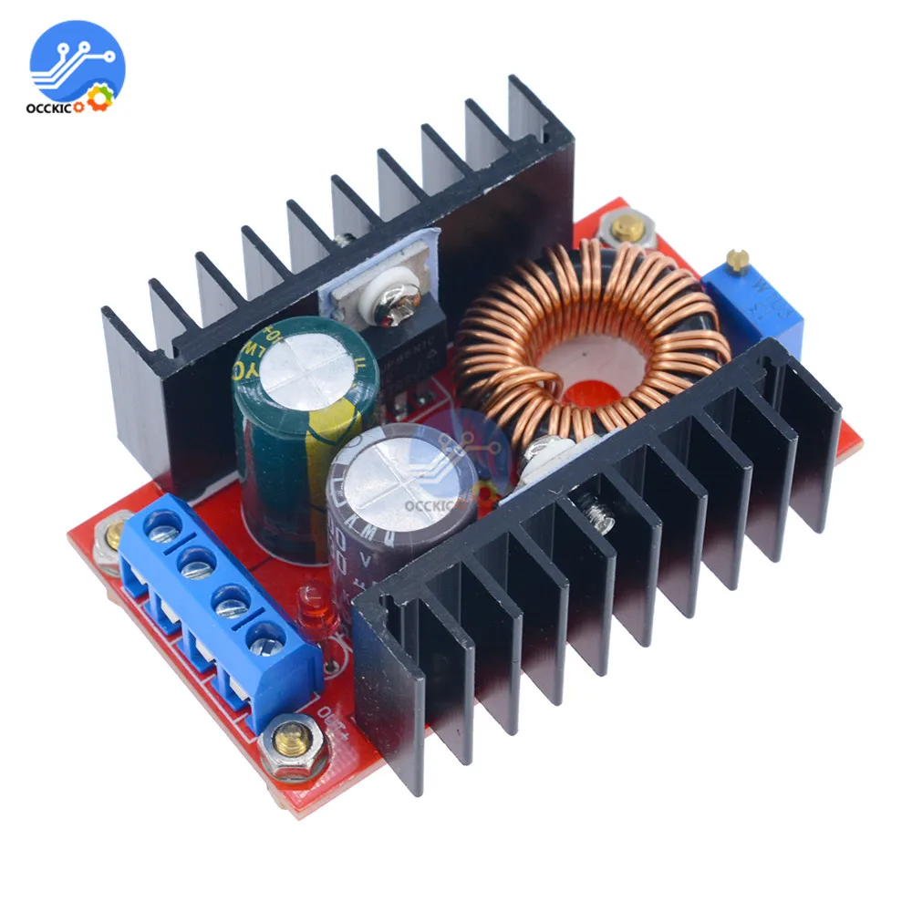 100W Boost Converter Charger Module 10-32V To 60-97V Step Up Power Bank Battery Charging for Laptop Computer | Электроника