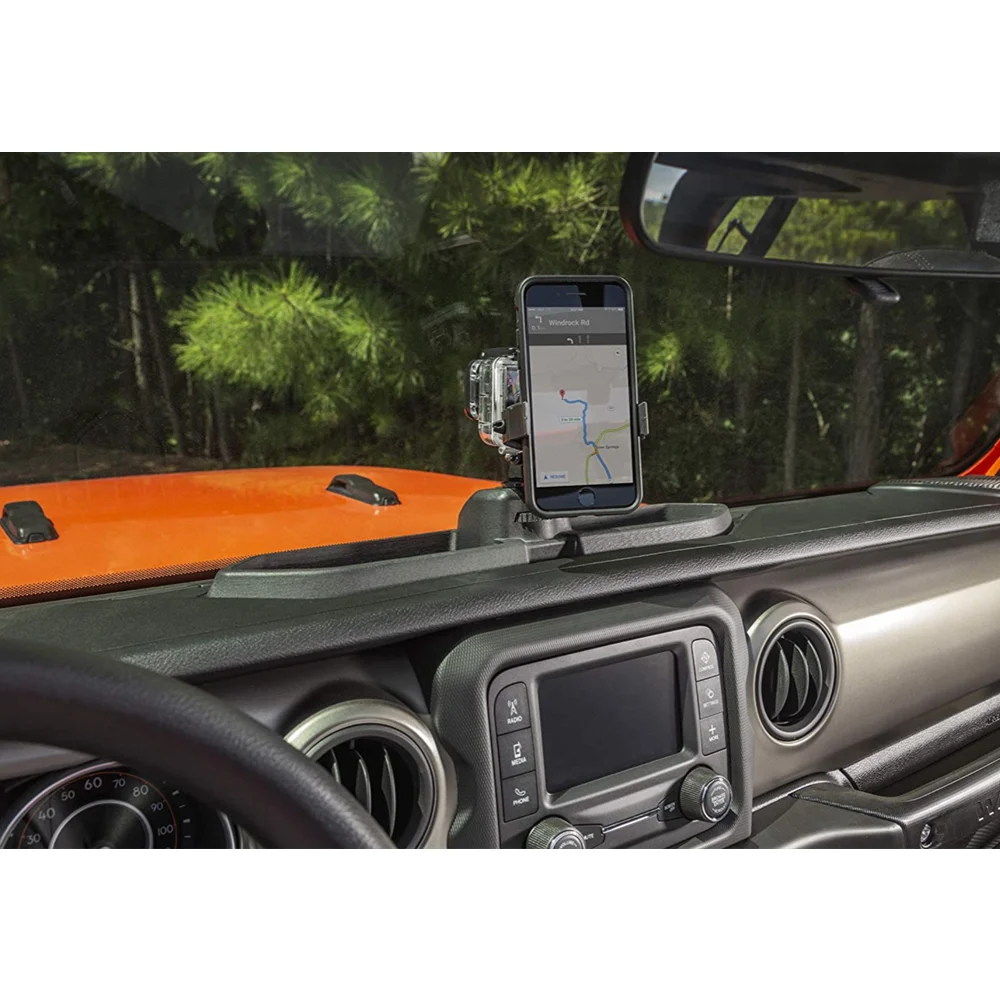 1pcs high quality multi function organizer box mobile phone holder accessories for jeep wrangler jl 2018 2019 interoir parts free global shipping