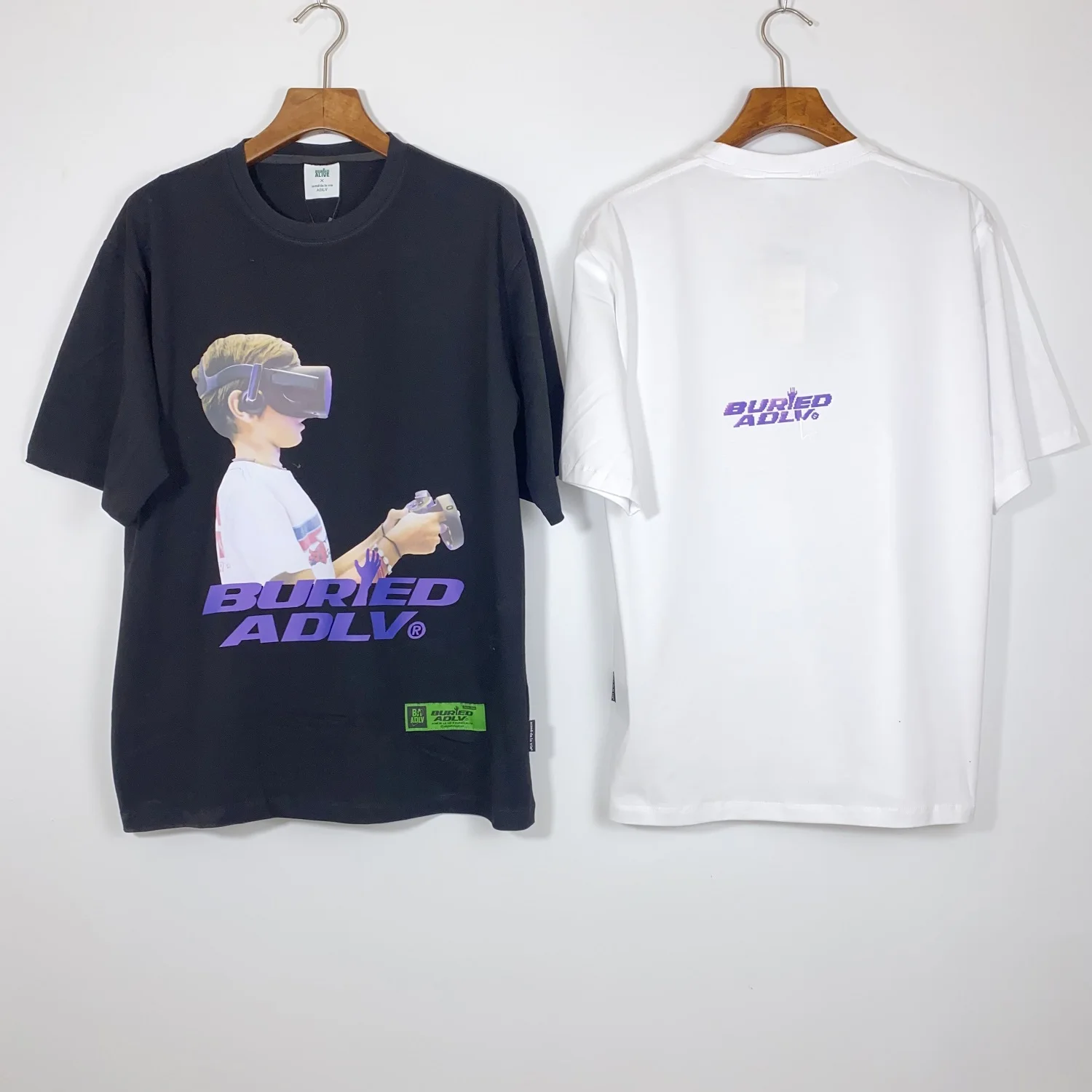 

Couple Unisex t-shirt Cotton High-quality Fashion The Pinnacle Or Life Clothing Acme De La Vie Bear Series Oversized Streetwe