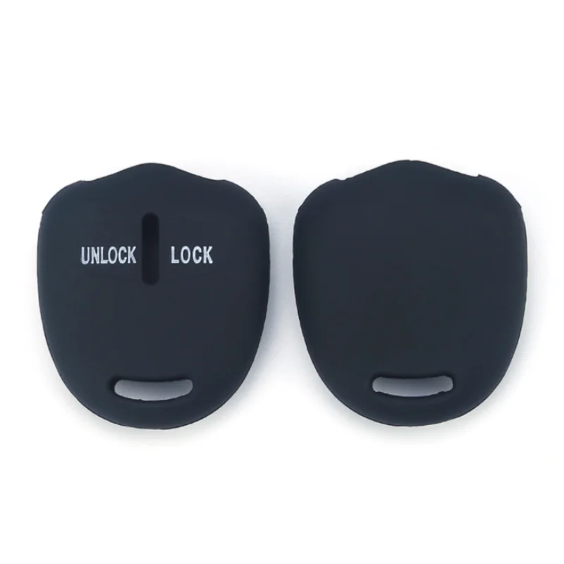 Чехол для ключа с 2 кнопками силиконовый защитный чехол от автомобиля