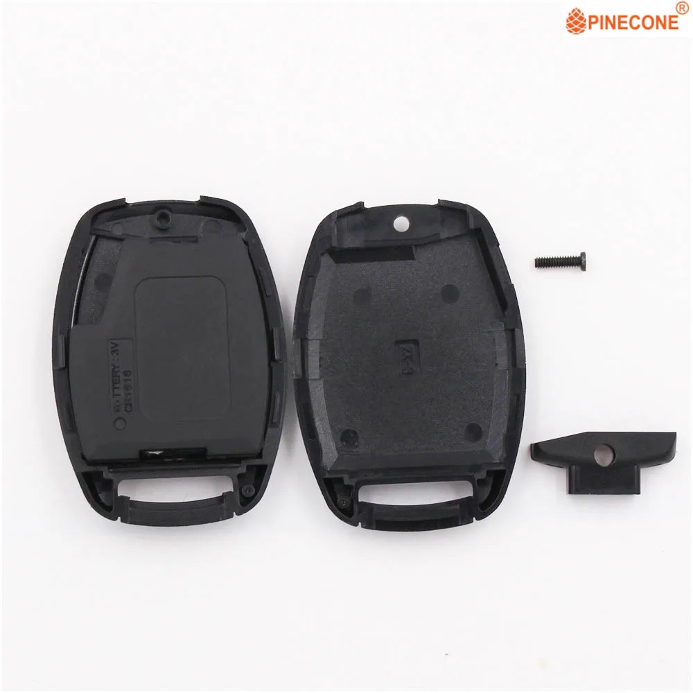 

PINECONE for Honda Accord Civic Crv Cr-v Odyssey Pilot 2+1Buttons Car Key Replace Remote Key Fob Shell Case