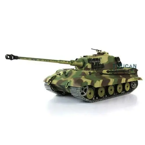 1/16 Хэн длинные 6 0 Модернизированный Король тигр Р/У танки 3888A 360 башни отдача