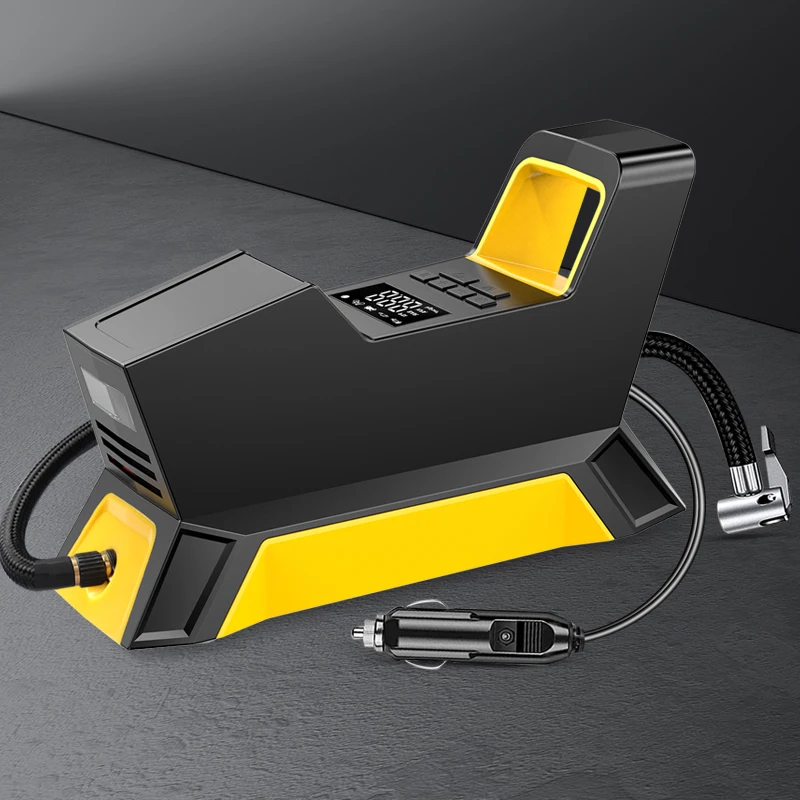 

Портативный автомобильный воздушный насос CARSUN с цифровым дисплеем, 12 В постоянного тока, 150psi, воздушный компрессор для мотоцикла, велосипед...