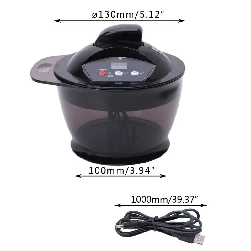 

Professional Electric Hair Coloring Bowl Automatic Mixer For Hairs Color Mixing