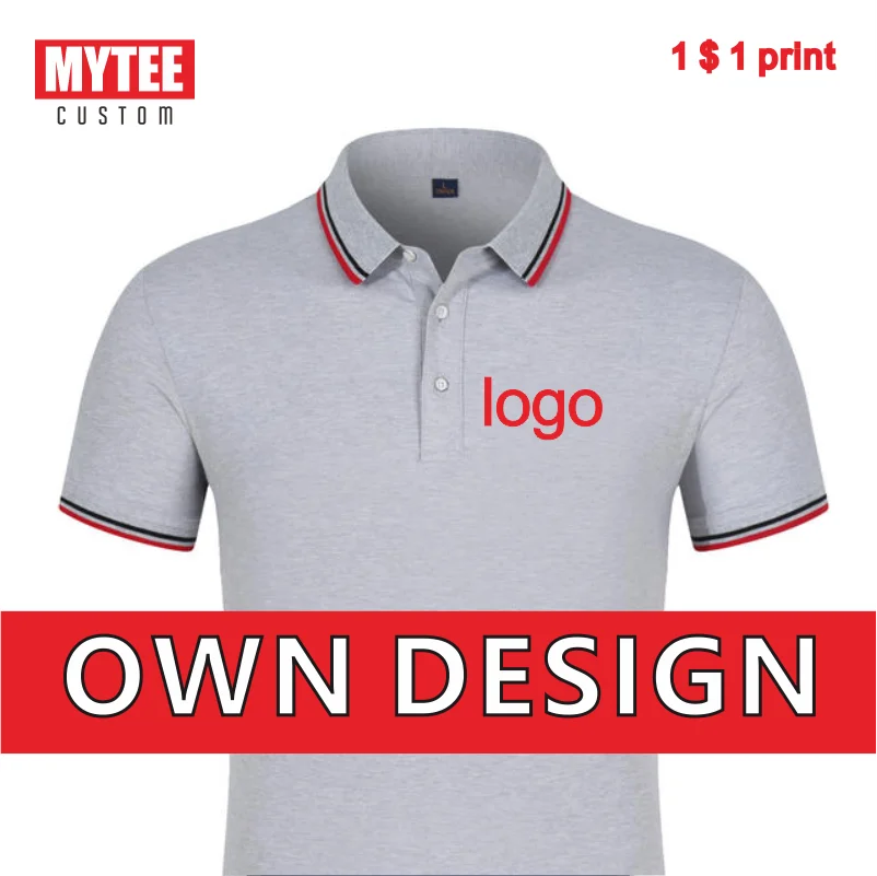 

MYTEE Summer Men's And Women's Polo Shirts Logo Customization Company Logo Brand Embroidery/Printing Fashion T-Shirt Wholesale