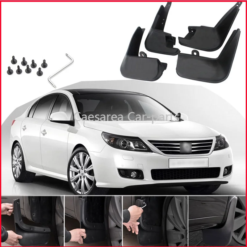 

4Pcs For Renault Latitude Car Fender Front Rear Mud Flaps Guard Splash Car Accessories