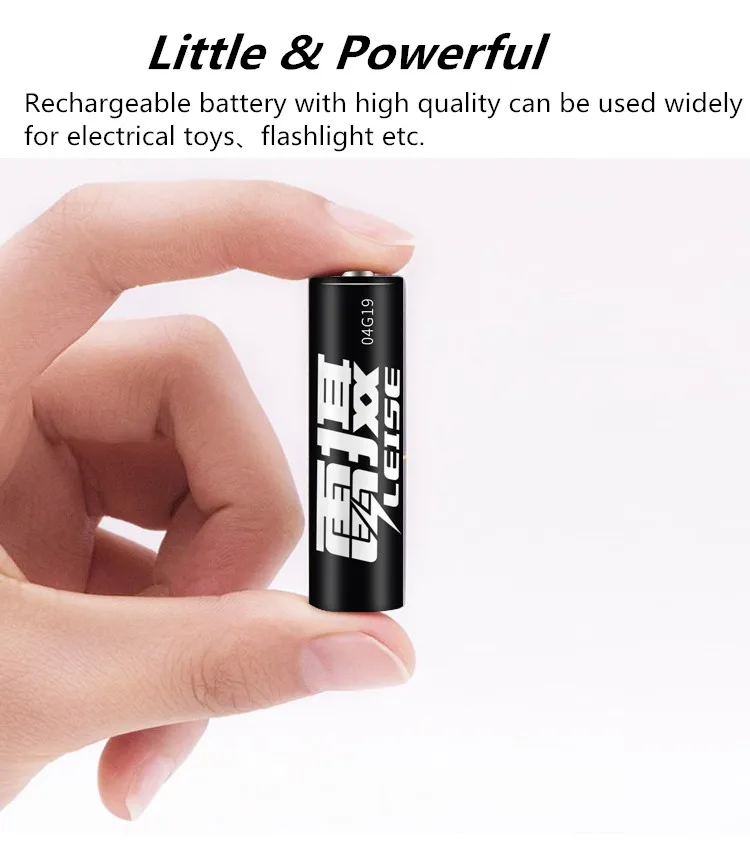 Leise AA 1300mAh аккумуляторная батарея 4 шт. 1 2 V nimh батареи с чехлом для микрофона