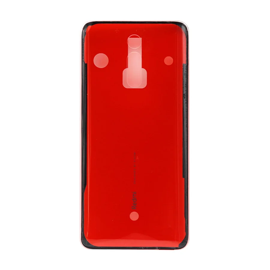 Задняя стеклянная панель для Xiaomi 9T Redmi K20 крышка батареи Задняя стеклянная дверь корпус чехол для Xiaomi Redmi K20 Pro батарея стеклянная крышка - Цвет: Transparent