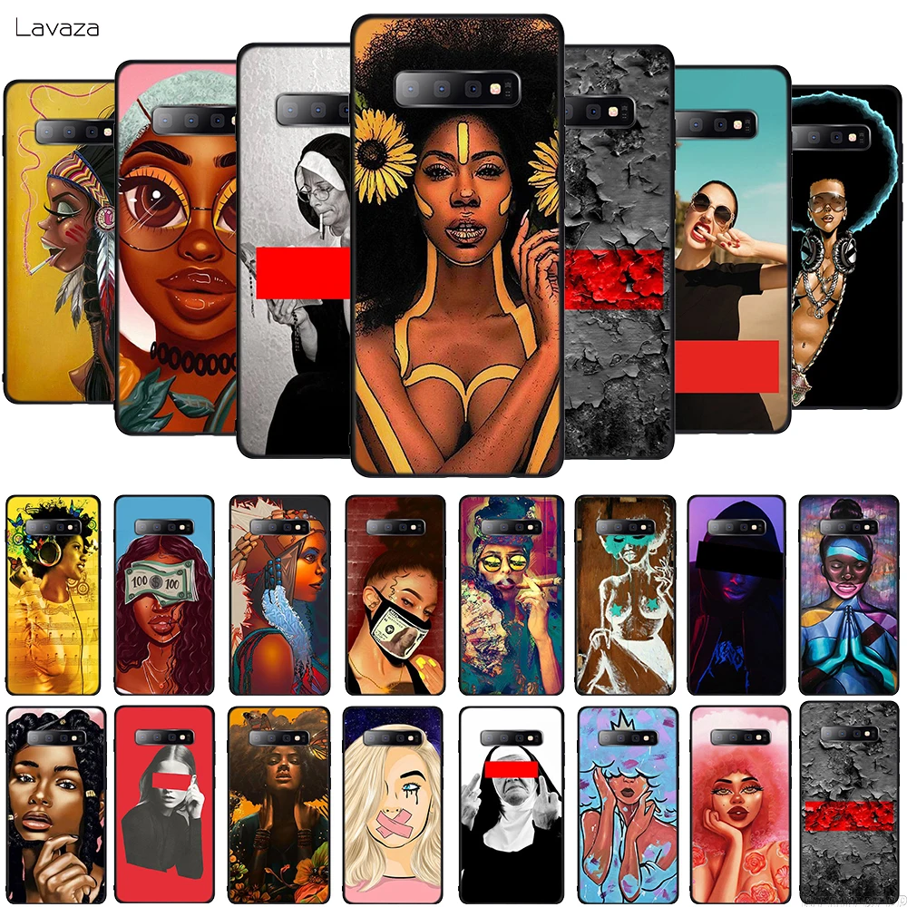 Силиконовый чехол Lavaza Naturalhair 4everestherr из ТПУ для телефона Samsung Galaxy S6 S7 Eege S10e S8 S9 S10 Plus