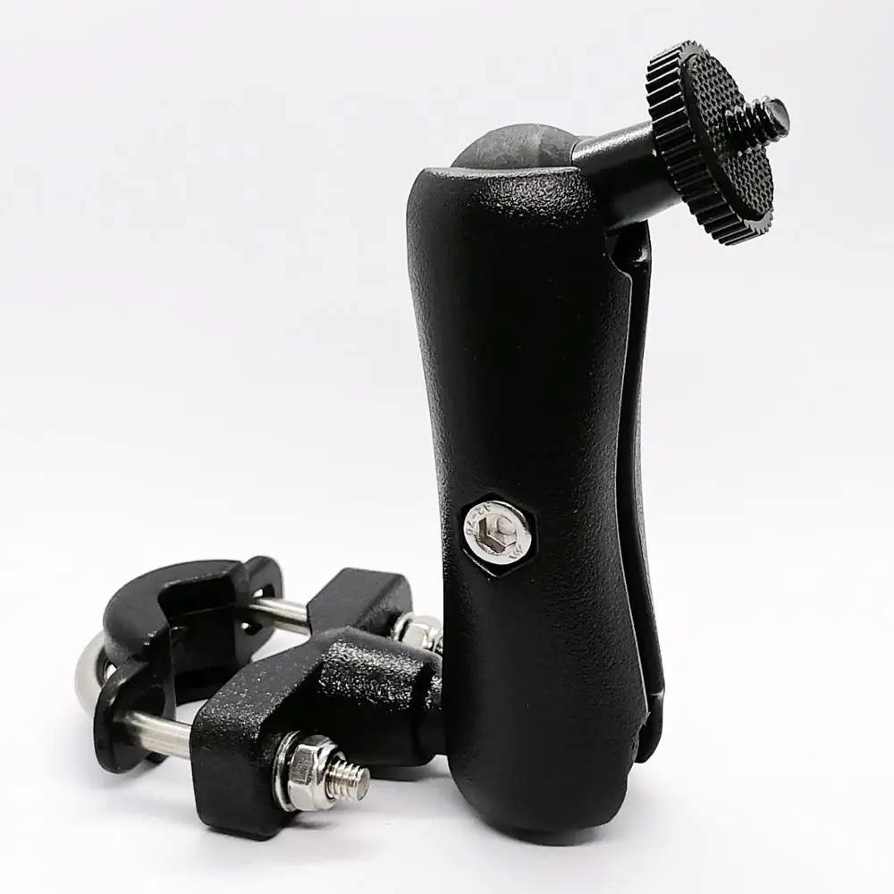Монтажный кронштейн на руль мотоцикла с резьбой 1/4-20 для спортивной камеры DVR и т.
