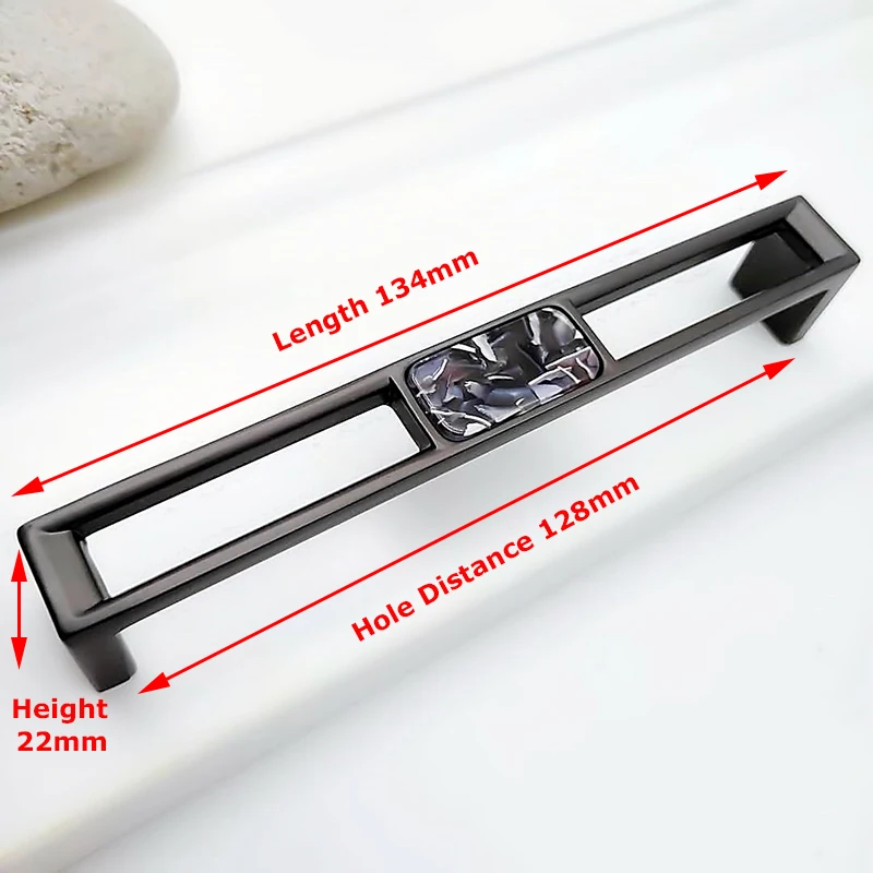 

Ручки для шкафов NAIERDI черные зеленые цинковые