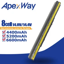 8 ячеек Аккумулятор для ноутбука Lenovo G40 70AT 70MA 80 70 70AM G50 45 75mA 30