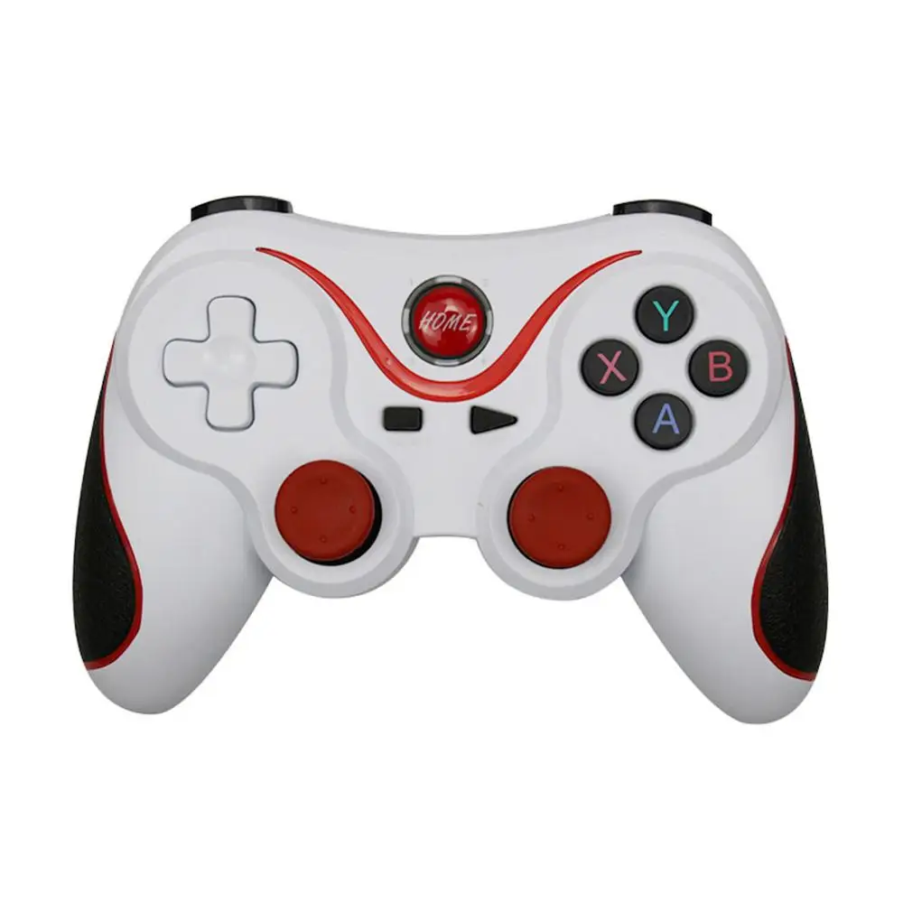 Gamepad White X3 беспроводной джойстик BT3.0 беспроводной Android геймпад игровой контроллер bluetooth-джойстик для мобильного телефона для планшета телевизора держатель коробки - Цвет: Gamepad White