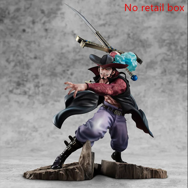 

34cm new anime Dracule Mihawk figurine Combat ver. PVC Action Figure Collection Model Toys Gift for kids