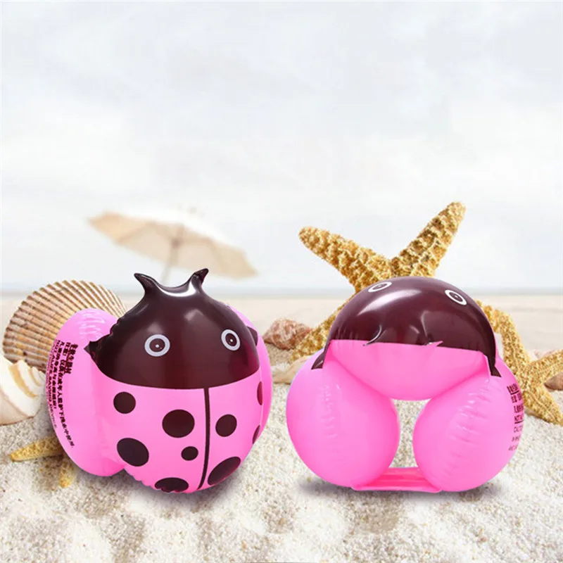 Летние Детские нарукавники пляжные плавающие толстые кольца ремешки для