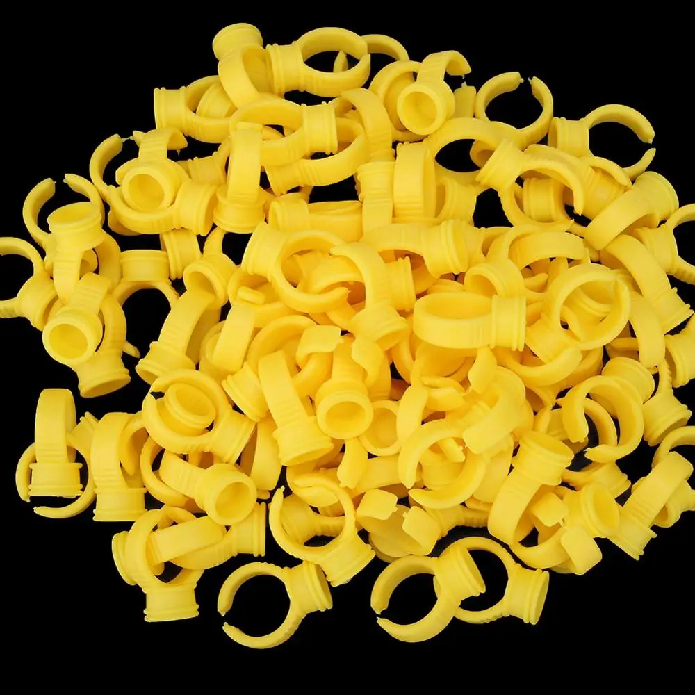 100 шт. желтые полуперманентные чернила для татуировок | Красота и здоровье