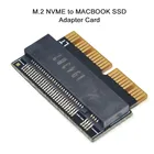Переходник Nvme PCIe M.2 на SSD, карта расширения для Apple Macbook Air 2013-2017 A1398 1466 1465, адаптер SSD для ноутбука, карта расширения