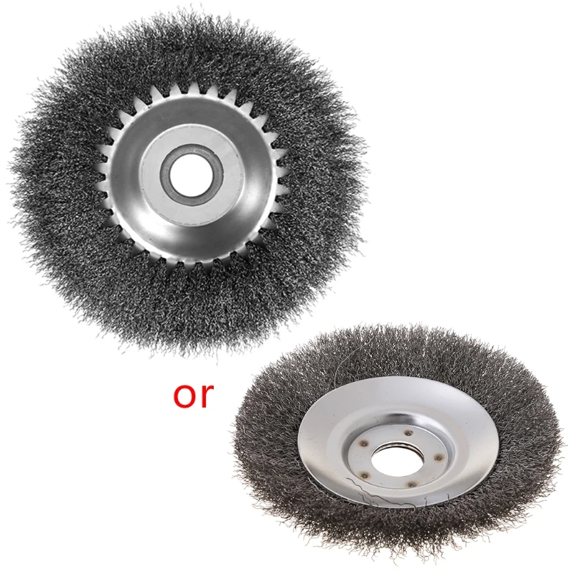 

69HF 6/8 Inch Garden Grass Trimmer Head Steel Wire Brush Cutter Weeding Blade for Lawn Mower