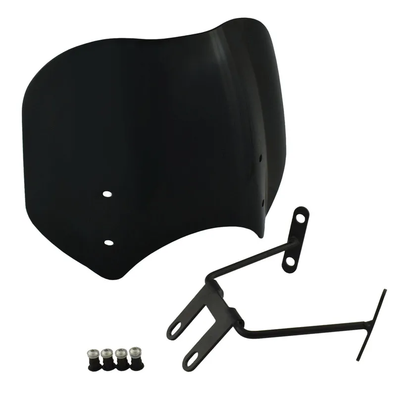 Передний ветровой экран ветровое стекло для защиты от ветра козырек с держателем