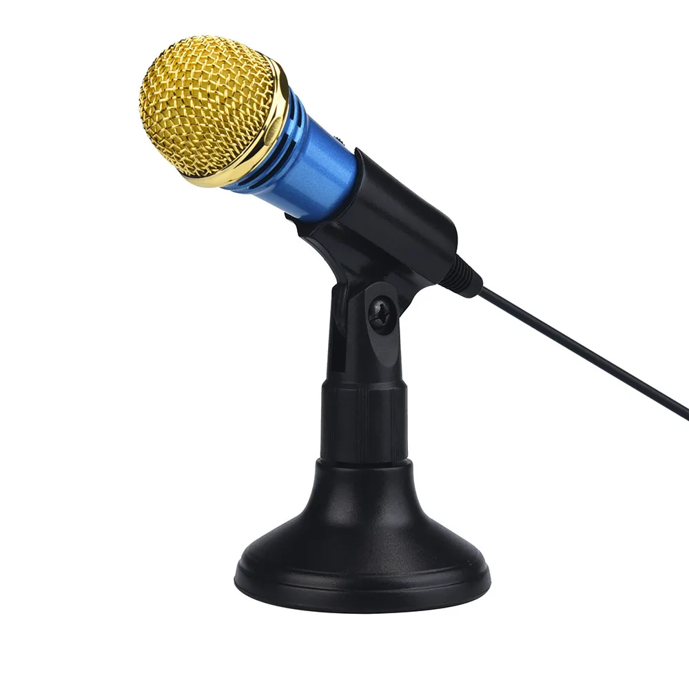 USB конденсатор Pro Аудио Микрофон Звук студия многоцелевой микрофон с держателем