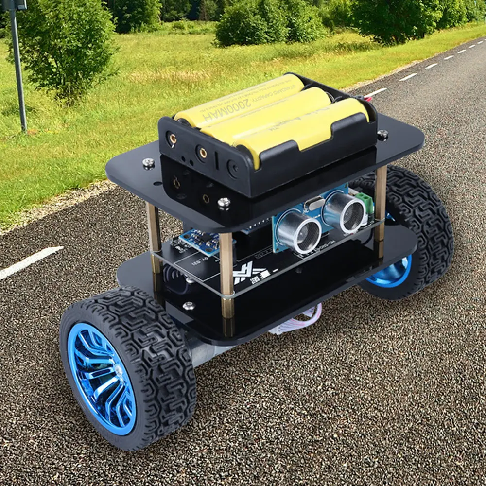 2WD Self-Balancing Robot Car Kit For Arduino Programming Electronic Toy Kits With Nano V3 and Pbot-3.0 expansion Board | Электроника