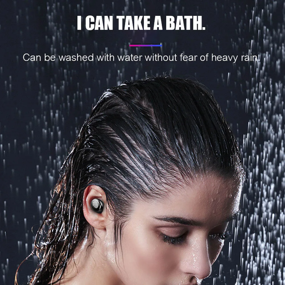 Беспроводные шумоподавляющие стереонаушники V11 TWS наушники вкладыши Bluetooth 5 0