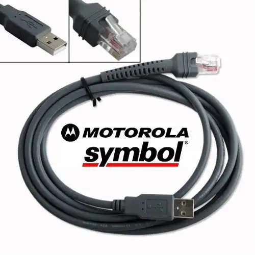 Медный кабель 2 м USB к RJ45 для Motorola Symbol LS1203 LS2208 LI2208|Сканеры| |