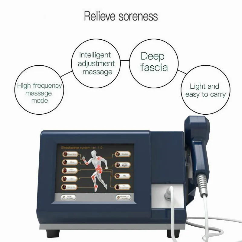 

7 Transmitter Shockwave Physiotherapy Machine For Ed Therapy Reduce Pain Relief Weight Reduce Golf Elbow Pain Removal
